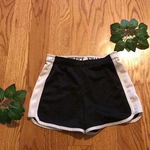 Black pair of justice shorts.